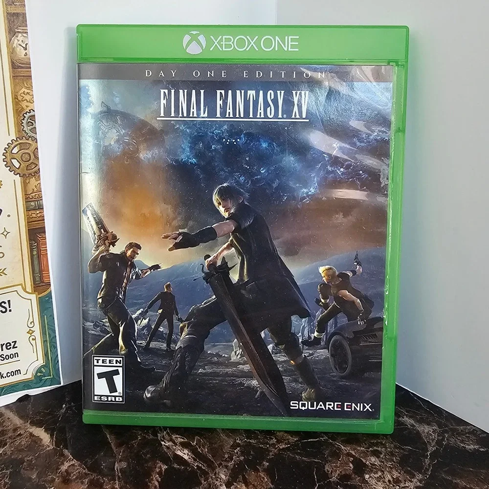Final Fantasy XV Day One Edition Xbox One Square Enix RPG Video Game Disc FF15